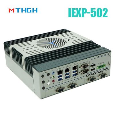 IEXP-502 Mini PC Industrial com Mini PCIe Slot de Expansão Sistema Operacional Windows/Linux
