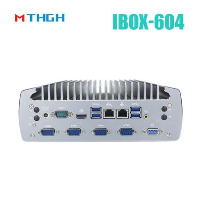 PC Industrial sem ventilador IBOX-604 Intel Core I5 6500T SSD HDMI Windows/Linux