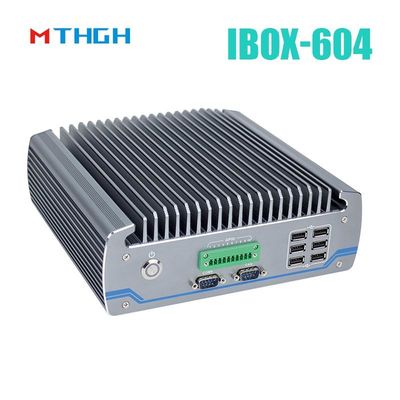 PC Industrial sem ventilador IBOX-604 Intel Core I5 6500T SSD HDMI Windows/Linux