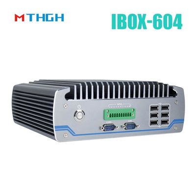 PC Industrial sem ventilador IBOX-604 Intel Core I5 6500T SSD HDMI Windows/Linux