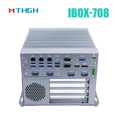 IBOX-708 SSD Intel Core I5 6500T Industrial Mini PC Todo Chassis de Alumínio Temperatura -20°C~60°C