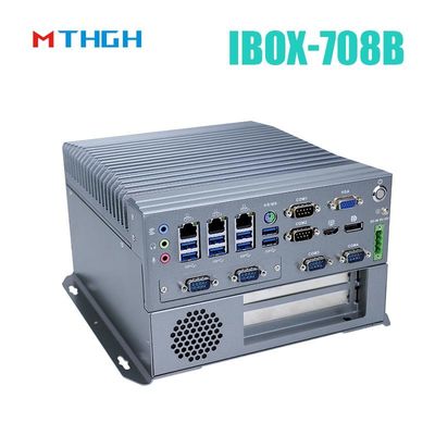 Mini PC Industrial sem ventilador com processador I5 6500T AMD R9 5900HX CPU e 8GB DDR4