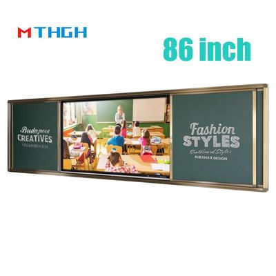 86 polegadas Push Pull Digital Chalk Board Smart Magnetic Para Educação Treinamento
