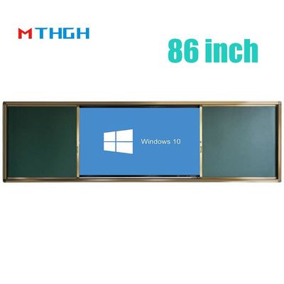 86 polegadas Push Pull Digital Chalk Board Smart Magnetic Para Educação Treinamento