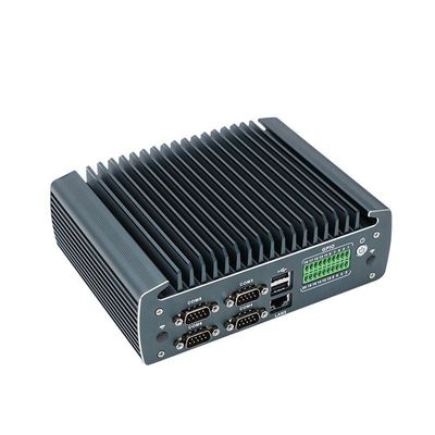 IBOX-1226 J6412 Mini PC industrial sem ventilador com 32GB de RAM e entrada de 12V DC
