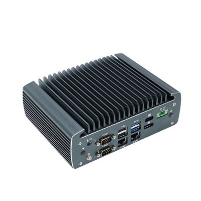 IBOX-1226 J6412 Mini PC industrial sem ventilador com 32GB de RAM e entrada de 12V DC