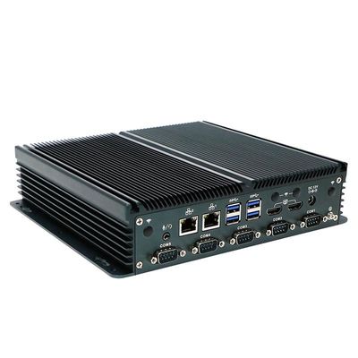 Certificado IBOX-1326 Quad Core N100 Industrial Mini PC com 2*Intel I211 AT LAN