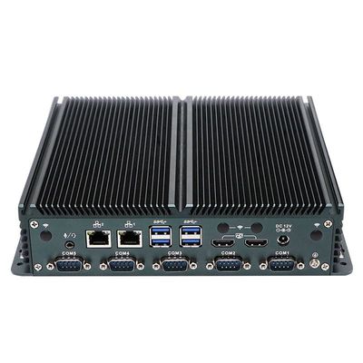 Certificado IBOX-1326 Quad Core N100 Industrial Mini PC com 2*Intel I211 AT LAN