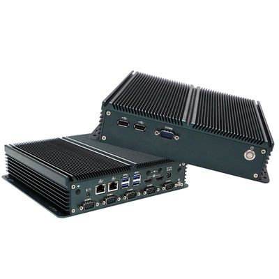 Certificado IBOX-1326 Quad Core N100 Industrial Mini PC com 2*Intel I211 AT LAN