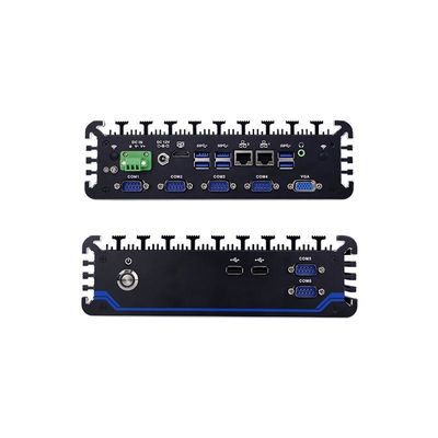 IBOX-3026 Mini PC Industrial sem ventilador 1135G7 Processador com certificação CE FCC ROHS