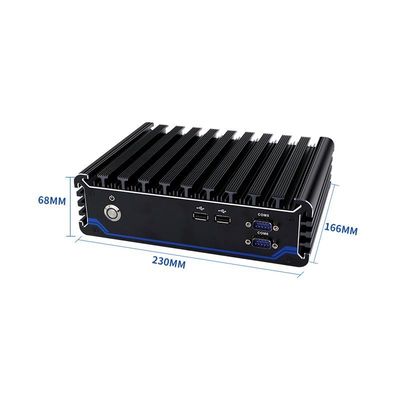 IBOX-3026 Mini PC Industrial sem ventilador 1135G7 Processador com certificação CE FCC ROHS