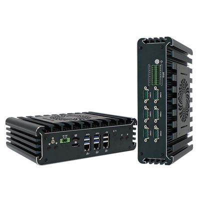 Quad Core IBOX-3126 Mini PC 3*Intel I225-V 2.5G LAN Estação de Trabalho Industrial