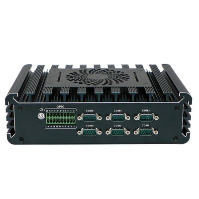 Quad Core IBOX-3126 Mini PC 3*Intel I225-V 2.5G LAN Estação de Trabalho Industrial