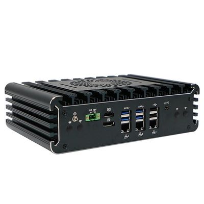 Quad Core IBOX-3126 Mini PC 3*Intel I225-V 2.5G LAN Estação de Trabalho Industrial