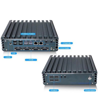 IBOX-3226 Quad Core Refresh Mini PC Industrial sem ventilador CE CCC FCC Classe A RoHS 2.64KG