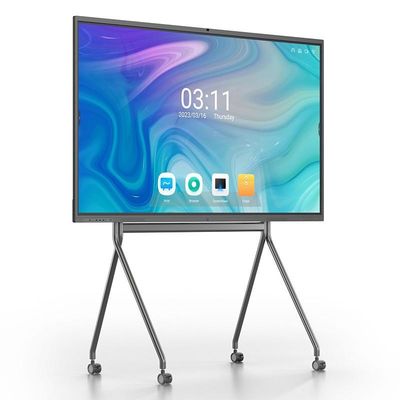 110 polegadas sala de aula de conferências todo-em-um touch screen quadro branco 350cd/m2 brilho