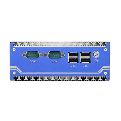 Nano Titânio Cinza Mini PC Industrial N11 DC 12V Entrada 2XIntel I210-AT/I211-AT 1000M