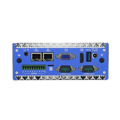 Nano Titânio Cinza Mini PC Industrial N11 DC 12V Entrada 2XIntel I210-AT/I211-AT 1000M