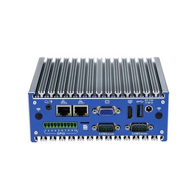 Nano Titânio Cinza Mini PC Industrial N11 DC 12V Entrada 2XIntel I210-AT/I211-AT 1000M