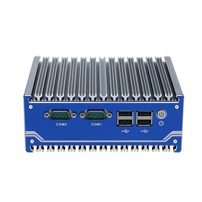 Nano Titânio Cinza Mini PC Industrial N11 DC 12V Entrada 2XIntel I210-AT/I211-AT 1000M