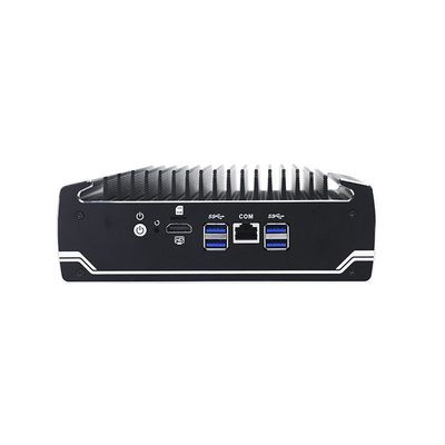 IBOX-501 N18 Mini PC Industrial sem ventilador Quad Core 32 GB Armazenamento com MSATA