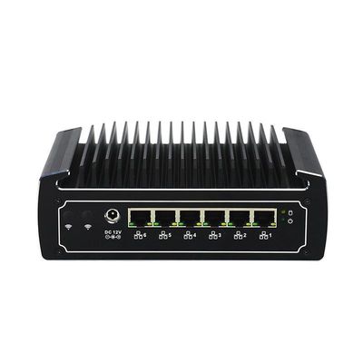 IBOX-501 N18 Mini PC Industrial sem ventilador Quad Core 32 GB Armazenamento com MSATA