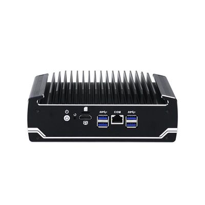 IBOX-501 N18 Mini PC Industrial sem ventilador Quad Core 32 GB Armazenamento com MSATA