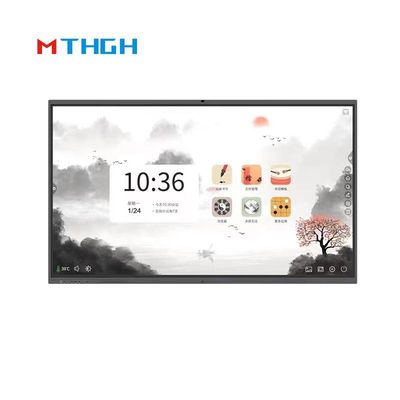 86 polegadas 4K HD Tempo de resposta Tela táctil Tabuleiro interativo para salas de conferência