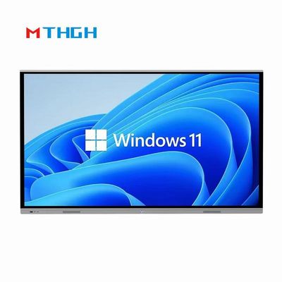 75 polegadas 4K sala de conferências HD interactive whiteboard interactive touch tudo-em-um com USB