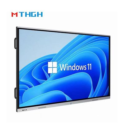 75 polegadas 4K sala de conferências HD interactive whiteboard interactive touch tudo-em-um com USB