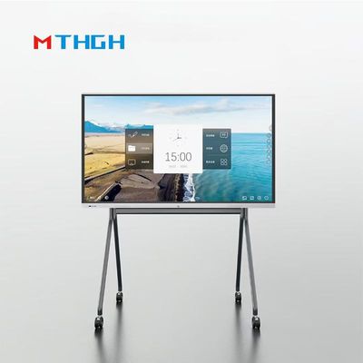 75 polegadas 4K sala de conferências HD interactive whiteboard interactive touch tudo-em-um com USB