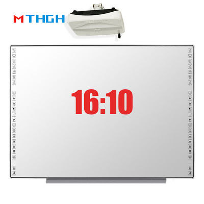 106 polegadas 10 pontos Interativo Tabuleiro Eletrônico Inteligente Digital Tabuleiro Branco Relação 16:10