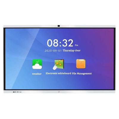 86 polegadas 20 pontos Digital Smart Interativo Whiteboard Tablet infravermelho Android 11.0