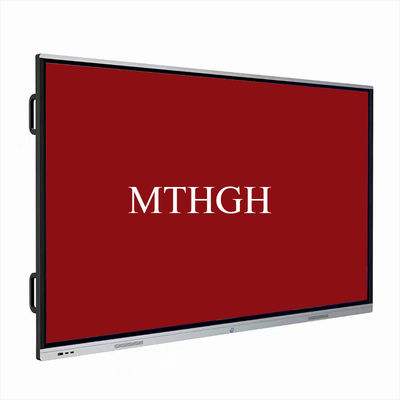 Ecrã de toque interativo de 75 polegadas Quadro branco 4K Display Brilho ≥350cd/m2 Resposta ≤8ms