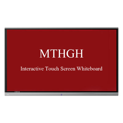 Ecrã de toque interativo de 75 polegadas Quadro branco 4K Display Brilho ≥350cd/m2 Resposta ≤8ms