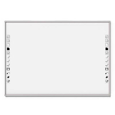 86 polegadas de vidro temperado Smart Whiteboard com Wi-Fi Bluetooth Conectividade USB para supermercado da escola