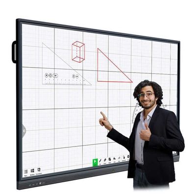 Tabuleiro Interativo de Educação Inteligente 350cd/m2 IR brilhante / Toque Capacitivo