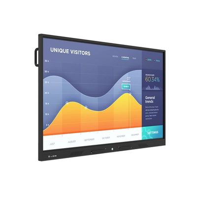 Painel de apresentação de tela IR / capacitiva com 400cd/M2 de brilho