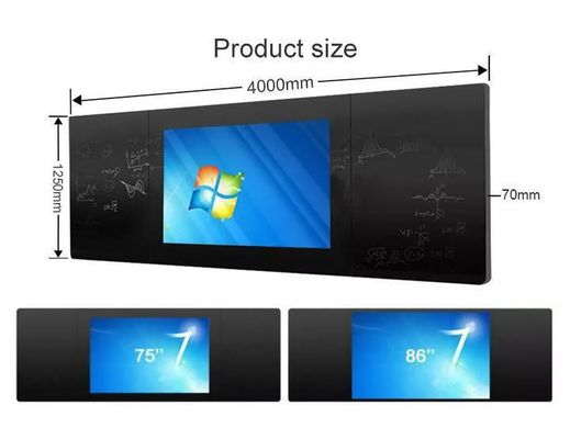 Experiência de colaboração contínua com o processador Digital Smart Whiteboard I5 e suporte multiusuário