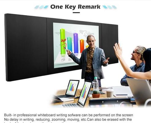 4GB de RAM Smart Digital Blackboard com Display de 75 polegadas e portas HDMI
