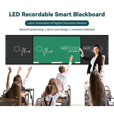 65 polegadas Smart Digital Whiteboard I3/I5/I7/I9 Processador Educacional Smart Blackboard Para a Escola