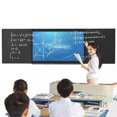 75 polegadas 16 9 Aspect Ratio Smart Digital Blackboard com processador I7 e interface USB2.0