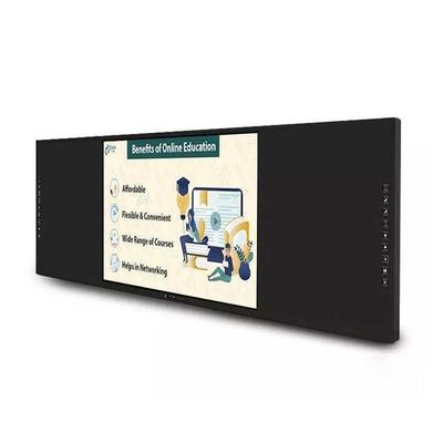 Quadro Digital Inteligente de 75 polegadas Quadro Preto Inteligente com Painel de Escrita Flat 4K