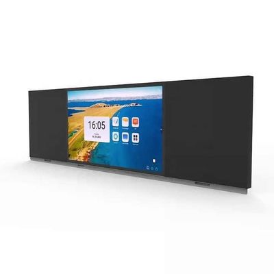 Tabela Digital Inteligente de 65 polegadas Tabela Preta Inteligente com Painel de Escrita Flat 4K e Processador I3/I5/I7/I9