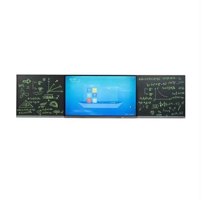 Tabela Digital Inteligente de 65 polegadas Tabela Preta Inteligente com Painel de Escrita Flat 4K e Processador I3/I5/I7/I9