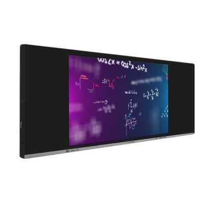Tabela Digital Inteligente Com Alta Relação de Contraste 5000 1, 86 polegadas 4K Painel de Escrita Flat Smart Blackboard