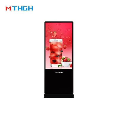 Display de sinalização digital de 49 polegadas 8GB / 16GB de armazenamento para o seu negócio