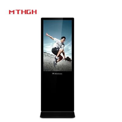 Display de sinalização digital de 49 polegadas 8GB / 16GB de armazenamento para o seu negócio