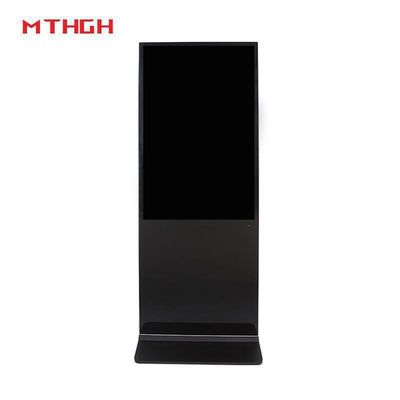 49 polegadas 1080 P Resolução de chão Digital Standing sinalização com 8GB de armazenamento e Wi-Fi / Bluetooth / USB conectividade