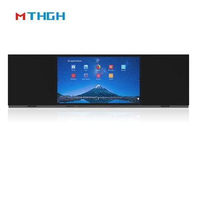65 polegadas 4K Painel de escrita plano Tabuleiro eletrônico inteligente para tabuleiro inteligente Tamanho comprimento ≥4450mm